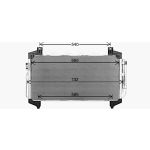 Condensator, airconditioning AVA COOLING MT5292D