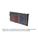 Motorradiateur  AKS DASIS 040400N