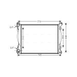 Motorkühler AVA COOLING AI2233