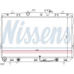 Radiador, refrigeración del motor NISSENS 67489