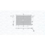 Condenseur (climatisation) MAGNETI MARELLI 350203754000