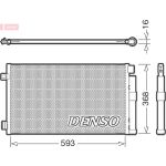 Kondensator, Klimaanlage DENSO DCN09147