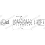 Ressort de suspension MONROE SP4135