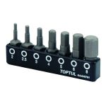 Schraubendreherklingenset 1/4" TOPTUL GAAV0701