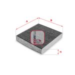 Filtre, air de l'habitacle SOFIMA S 4227 CA