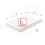 Kupéfilter SOFIMA S 3011 C