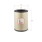 Filtro de ar SOFIMA S 7643 A