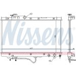 Radiador, refrigeración de motor NISSENS 647771