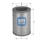 Filtro de ar UFI 27.709.00