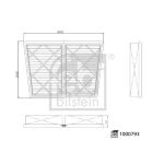 Luftfilter FEBI BILSTEIN 1000793