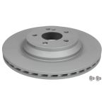 Disque de frein ATE 24.0124-0212.1 à l'arrière, ventilé, hautement carbonisé, 1 pièce