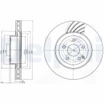 Bremsscheibe DELPHI BG3877