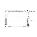 Motorkylare AVA COOLING FD2375