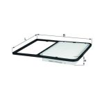 Luftfilter KNECHT LX 2029