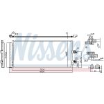 Condensator, airconditioning NISSENS NIS 941211