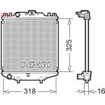 Raffreddatore motore DENSO DRM47029