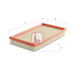 Luftfilter SOFIMA S 3216 A