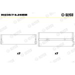 Hoofdlager GLYCO H1239/7 0.25mm