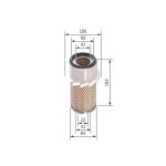 Filtro de ar BOSCH FILTRY F 026 400 337