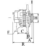 Generatore di corrente rotante HC-CARGO CAR116622