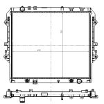 Radiador, arrefecimento do motor NRF 550032