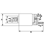 Interruptor magnético, motor de arranque HC-CARGO F 032 237 992