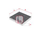 Kupéfilter SOFIMA S 4290 CA