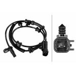 Sensor, wielsnelheid HELLA 6PU 358 219-191