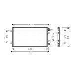 Condensator, airconditioning AVA COOLING FT5219