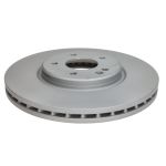 Disque de frein ATE 24.0128-0126.1 avant, ventilé, hautement carbonisé, 1 pièce
