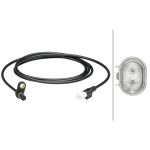 Capteur, vitesse de rou HELLA 6PU 012 679-151