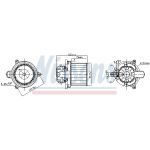 Pulseur d'air habitacle NISSENS NIS 87626