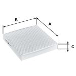 Kupéfilter VALEO 715755