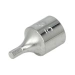 Insats till hylsnyckel med hål 1/2" HEX HANS 4016M/5