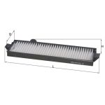 Kupéfilter KNECHT LA 506