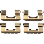 Jeu d'accessoires, garniture de frein à disque TRW PFK823