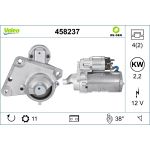 Startmotor VALEO VAL458237