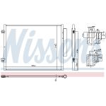 Condensator, airconditioning NISSENS NIS 941066