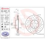 Bremsscheibe BREMBO 09.C427.1X