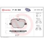 Juego de pastillas de freno, freno de disco BREMBO P 44 025
