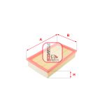 Luftfilter SOFIMA S 3241 A