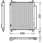 Condensator, airconditioning DENSO DCN07003