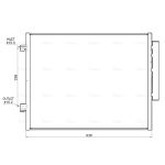 Condensator, airconditioning AVA COOLING AL5159D