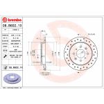 Disco de travão BREMBO 08.B602.1X