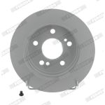 Bremsscheiben FERODO DDF122C hinten, voll, 2 Stück