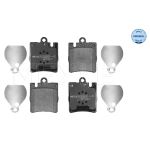 Bremsbelagsatz, Scheibenbremse MEYLE 025 218 9915