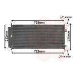 Condenseur (climatisation) VAN WEZEL 25005248