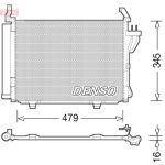 Condensator, airconditioning DENSO DCN41002