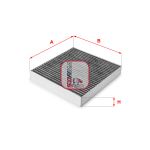 Kupéfilter SOFIMA S 4167 CA