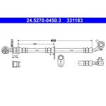 Bremsschlauch ATE 24.5270-0450.3